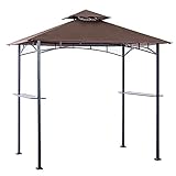 Abccanopy Grill-Unterstand Ersatzdach für Modell L-GZ238PST-11 (braun)