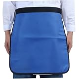 BEAHING Röntgenschutz-Blei-Schürze, 0,5 mmpb Blei halbschürze, 17,72 x 17,72 Zoll Sicherheitssicherheit wasserdichte Schürzen für Xray-Techniker