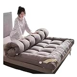 Bodenmatratze, Japanische Futon Matratze 90 X 200 Schlafmatte Klappbar für Camping Kinder Erwachsene, Fluffig und Weich, Floor Mattress(120x200cm)