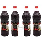 Fersan Salgam Scharf 4er-Pack (4 x 1 L) – Original Türkisch, fermentiertes Gemüsegetränk, Vegan + Ben's Garden Notizblock Set