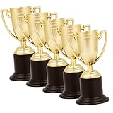 ROMISBABA 5 Stück Teiliges Mini Leichte Sportpokale Fußball Tischtennis Basketball Party Deko Auszeichnung Geschenk