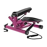 LANAZU Twist Stepper, Heimfitness-Stepper, Treppenstepper, geeignet für Heimfitness, Ganzkörpertraining (Purple)