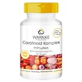 Carotinoid Komplex - 250 Kapseln - Lutein + Zeaxanthin + Beta-Carotin + Lycopin - Großpackung | Warnke Vitalstoffe - Deutsche Apothekenqualität