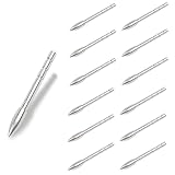 ELONG OUTDOOR 12 Stück Bogenschießen Pfeilspitzen Einsetzen Jagdspitzen 85 Grain 100 Grain 125 Grain für ID 4,2mm Carbon Pfeile Pfeilschaft