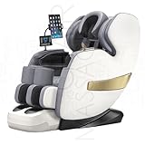 JNAMQK Massagestuhl, Intelligente Massage Rückenmassage Liegestuhl Nacken Schulter Lendenwirbel Heizung Bequemer Sessel Ältere Eltern Comters Junge Leute Geschenke