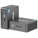 GMKtec G3 Plus Mini PC, Intel Twin Lake N150 (Upgrade N100), 16 GB RAM 3200 MHz, 1 TB SSD M.2 NVMe PCIE3.0 SSD (unterstützt PCIe 3.0), Mini Computer, USB 3.2 * 4, 2*HDMI 4K@60Hz, 2.5G LAN, Micro PC