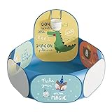 Indoor Bällebad - Klappbares Spielzelt | Becken Für Ballspiele Für Und Mädchen Innenbereich Wohnzimmer Schlafzimmer Spielzimmer Kinderzimmer Kindergarten