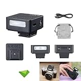 Godox iM20 Mini-Blitzgerät für Canon, Sony, Fuji, Nikon, Panasonic, Olympus, Pentax, 3 s Wiederaufladezeit, ca. 440 Blitzzeiten, Mini-Kamerablitz für Sony ZV1, DSLR usw. (integrierte Lithiumbatterie)
