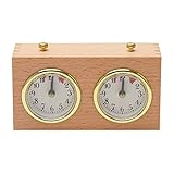Schachuhr Timer, Schachuhren Analog Mechanischer Countdown Timer Schachuhr, Professioneller Wettkampf Uhrwerk angetriebener (Retro)