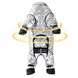 Hunde-Schneeanzug – Warmer wasserdichter Welpenmantel | Hundebekleidung für kaltes Wetter, für tägliche Spaziergänge, Wandern, Garten, Reisen, Camping, Picknick, Park, Jar