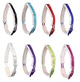 NETPROSHOP Longiergurt mit Kunstfell Farbwahl Shetty Pony Cob Full, Groesse:Shetty, Farbe:Schwarz