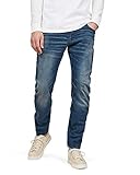 G-STAR RAW Herren Arc 3D Slim Jeans, Blau (worker blue faded D10060-A088-A888), 24W / 26L