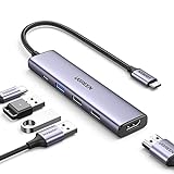 UGREEN Revodok USB C Hub PD100W, 4K HDMI, 3*USB A Datenports USB C Dock USB C Adapter Multiportadapter kompatibel mit iPhone 15, Galaxy S24, Surface, MacBook Pro/Air, iPad Pro/Air, Steam Deck usw.