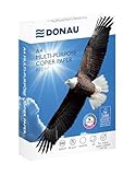 DONAU Kopierpapier Druckerpapier/DIN A4, 80g/m²/ 1 x 500 Blatt/Qualitätsklasse - C/Universalpapier/für Zuhause Büro und das Homeoffice/Umweltfreundlich