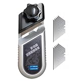 Fasenwerkzeug für Gipsplatten | Schnellschneider aus Aluminiumlegierung für Gipsplatten – mit 10 Präzisions-Winkelhobelklingen für Arbeiten an Decken Renovierung Haus Charp