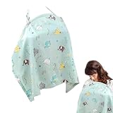 Walopola Sichtschutz-Stilltuch, Schürze mit Bogenausschnitt, Stillbedarf, Kindersicherheit, Autositz-Baldachin zum Pumpen von Müttern