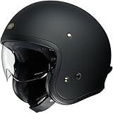 Shoei Motorradhelm J.O Jethelm matt schwarz Gr.S