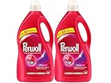 PERWOLL Color Waschmittel 160 (2 x 80 Waschladungen), Feinwaschmittel reinigt sanft und erneuert Farben und Fasern, für alle farbigen Textilien, Color Waschmittel mit Dreifach-Renew-Technologie