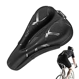 Zestvria Bezug für Fahrradsitz, Sitzkissen für Radfahrer, hohles und atmungsaktives Sitzkissen | Ersatz des wasserdichten Zyklus-Sitzbezugs, der