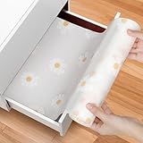 AiQInu Schubladenmatte,Antirutschmatte Schubladen EVA Nicht Klebende Wasserfest Zuschneidbar Schrankpapier für Küchenschränke,Regalschrank,Schubladenauskleidung,Kühlschran Regale