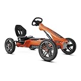 BERG Rally Gokart | Tretfahrzeug Kinderspielzeug geeignet für Kinder im Alter von 4-12 Jahren (Orange, Basic)