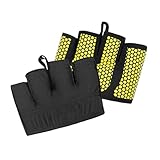 Duyeuau Rutschfeste Trainingshandschuhe mit verdickter Handflächenpolsterung, Sport-Aktivitätshandschuhe für Klimmzug- und Gewichtheber-Enthusiasten