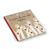 Logbuch-Verlag Freundschaftsbuch Gästebuch Freundebuch mit leeren Seiten persönliches Geschenk für Freunde Geburtstag Hochzeit 21 x 21 cm