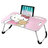 Rosa Cartoon Laptoptisch, Betttablett,Laptop Betttisch Klappbar,Laptop Betttisch Klappbar Cartoon,Laptop Ständer Bett,FrüHstüCkstablett FüR Sofa,Tablet Halter Oder FrüHstücks Tablett Für Bett,Sofa.