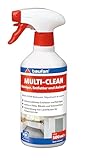 Baufan MULTI-CLEAN Reiniger, Entfetter und Anlauger 500ml - Fettlöser & Küchenreiniger, Multifunktions- und Malerreiniger, Entfernt Fett, Nikotin & Öl rückstandsfrei