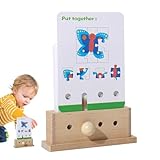 Matching-Puzzlespiel, Matching-Spiel für Kinder, Karten für frühes Lernen, Lustige Frühlernkarten, kognitive Lernkarten für Kinder, Lernerkennungskarten für zu Hause ab 3 Jahren