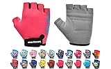 meteor Kinder Fahrradhandschuhe Bike Gel BMX Handschuh Jungen Fahrrad Handschuhe Mädchen radhandschuhe Scooter radhandschuhe Kinder Tretroller Handschuhe Fahr-Rad