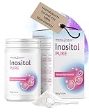 effective nature Inositol Pure 180 g - Hochreines Myo-Inositol Pulver - Geschmacksneutral - 4000 mg pro Tagesdosis - Gut Löslich - Vegan - Ohne Zusätze