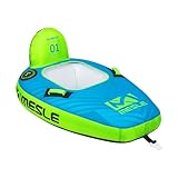 Mesle Tube Boot Bumper, 1 Person Funtube Wassersport, Wasserreifen aufblasbar, Towable Tube für Kinder & Erwachsene, Schleppring für Motorboot & Jetski, Wasserring zum Ziehen