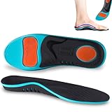 HARY Orthopädische Einlegesohlen, Fußgewölbepolster fersensporn einlagen Plattfuß einlagen Sporteinlagen Orthopädische Plantarfasziitis Einlagen Gr.37-38