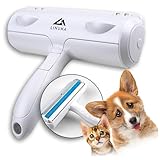 LINUMA® Fusselrolle Wiederverwendbar, Fusselrolle Tierhaare, Fusselrolle Kleidung, Fusselroller, Lint Roller, Tierhaarentferner, Katzenhaarentferner, Fusselbürste, Hundehaare entfernen