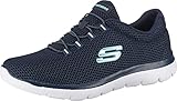 Skechers Damen Summits Sneaker, Marine Light Blau, 40 EU