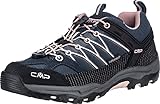 CMP Kids Rigel Low Trekking Shoes Wp Unisex Kinder Trekking-Schuhe , Grau Rosa Asphalt Rose, 37 EU