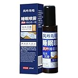 Schlafspray für Kissen | 100 ml Pilloww Nebel mit natürlichen ätherischen Lavendelöl | Multifunktionaler Gebrauch schlafend schnell spray Safe Ebony Agarwood Sleepp Sprüh für Frauen Mädchen