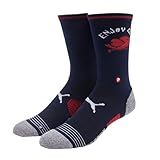 Puma Tech Crew Golfsocken, Navy Blazer / Bright White, Large