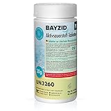 1 kg BAYZID® Aktivsauerstoff Tabletten 20g für Pools - Schwimmbadpflege ohne Chlor chlorfrei