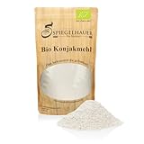 Bäckerei Spiegelhauer Bio Konjakmehl 1 kg Konjakwurzelpulver bio getrocknet und gemahlen