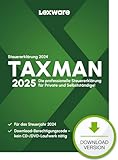 TAXMAN 2025 (für Steuerjahr 2024)Download Steuererklärungs-Software für Arbeitnehmer, Rentner u. Pensionäre, Familien, Studenten und im Ausland Beschäftigte PC Aktivierungscode per Email
