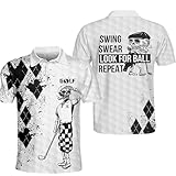 Herren Shirt V Ausschnitt Herrenhemden für Freizeit Business. Bequemer Stoff stilvolles Design. Perfekt für alle Jahreszeiten. Vielseitige Garderobe. Tops Flops (White, S)