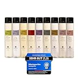 Lavayette Premium - Wäscheparfüm Testpaket - Duft für Kleidung, Bettwäsche, Leinen, Bettwäsche, Flüssigkeit - Geruchsentferner, Wäscheduft - 9x25 ml