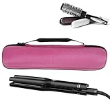 Flacheisenhalter – wasserdichte Tasche für Glätteisen, multifunktionaler Styling-Werkzeughalter, Haarpflege-Zubehör für Männer, Frauen, hot pink, Refer to description, Unisex