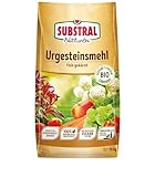 Substral Naturen Urgesteinsmehl für fruchtbare Böden, 10kg, Spurenelemente & Verbesserung der Bodenstruktur, Für alle Pflanzen & Gartenbereiche