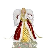 Vistaprint Engel Ornament Weihnachtsbaum Stern Licht Engelsbaum Dekoration J - Vistaprint Engel Ornament mit 30,5 cm Baumsternlicht Engelskulptur