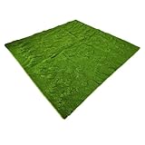 Aoisavch Kunstrasen-Teppich, Mooswand, 1 x 1 m, künstliche Moosmatte, DIY-Kunstrasen, Landschaftsgrasmatten, Rasenteppich (D)