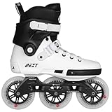 Powerslide Inline Skate Next Core Black 110 in weiß/schwarz, für Urban und Fitness, für Damen und Herren