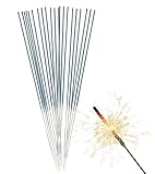 50x Happysparks® XXL Wunderkerzen 28 cm - Sternspritzer & Geburtstagskerzen Fontäne für Partys & Geburtstag & Hochzeit Silvester für Jugendlichen & Kinder